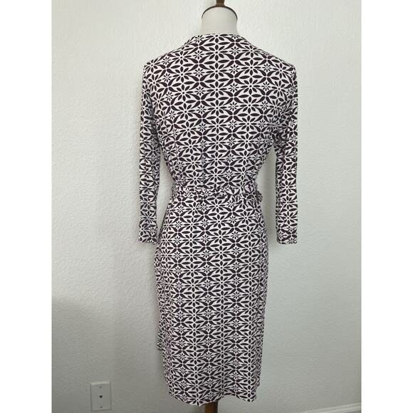 Diane von Furstenberg Dress  Wrap Belted Knee Length New Julian Two - Picture 5 of 11